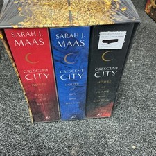 Crescent City 3 Book Box Set Sarah J Maas Pap...