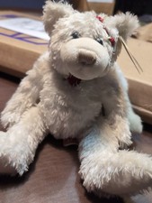 First Main Angel Bear Plush 11" 1304 Wing Sitting Guardian Toy Girl Women Pink