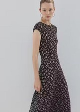 NWT mango Floral-print midi-dress