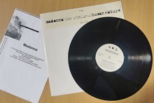 MADONNA 12" Human Nature UK DJ PROMO ONLY 5 Track 1995 SAM1653 + Press Rel UNPLA