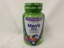 Vitafusion Mens Complete Multivitamins Gummies Natural Berry Flavored 70 Count