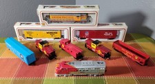 Lot Of Vintage Bachmann HO Locomotives 7 Freight Cars Tested