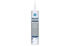 GE Painter's Pro Siliconized Acrylic 2874546 Caulk, Clear, 2 to 7 days