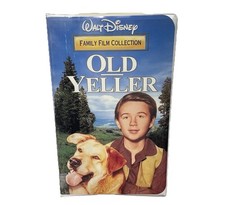 Old Yeller VHS 1990 Fess Parker Tape Movie Do...