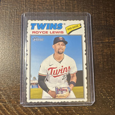 Topps 2026 Heritage Royce Lewis Deckle Edge #85 Minnesota Twins Baseball
