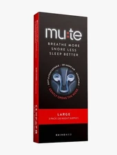 Rhinomed Mute Nasal Dilator 3 Pack Size Large (30 Night Supply) 05/2027 - NEW