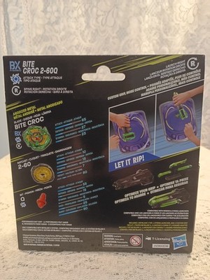 Beyblade x Deluxe Bite Croc 2-60Q Crunch Metal with String