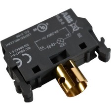 NEW ABB MLB-8 LAMP BLOCK W/ ZENER DIODE