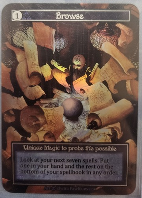 #ad Browse Beta Foil NM Sorcery: The Contested Realm $89.99