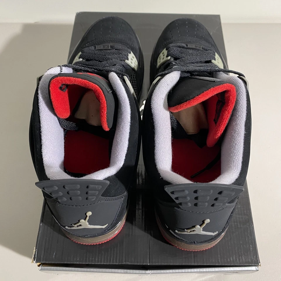 Size 12.5 - Nike Air Jordan Fusion 4 Bred 2009 Sneakers 364342-061 Ship Fast! - Image 3 of 4