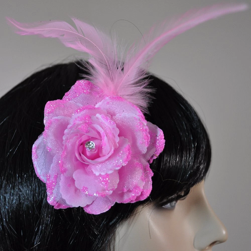 1 Fascia Per Capelli Con Fiocco Scintillante Arcobaleno Per Ragazze