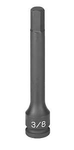 Grey Pneumatic GRY-19064F 3/8'' DR X 3/16'' HEX DR 4'' LNG