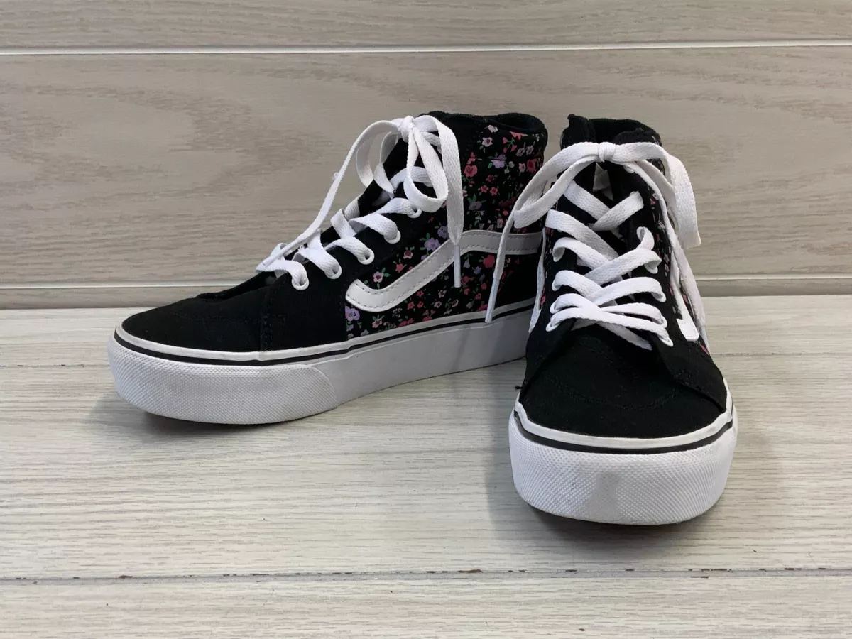 Vans Filmore Skate Hi Floral Size MSRP Kids | Sneaker, $54.99 3, NEW Black Big eBay