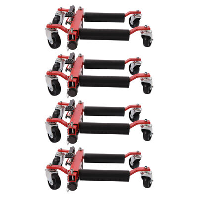 4* 1500lbs Go Under Car Jack Lift Wheel Dolly Car Skate Hydraulic Tire Jack Lift