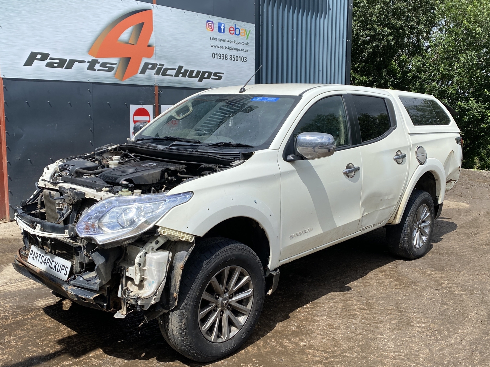 2015 Mitsubishi L200 Barbarian Radio/ Sat Nav Unit 8750A451 20152019