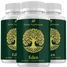 (3 Pack) Eden Capsules – Eden Pills Digestive Support, Gut Wellness