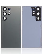 Back Cover Glass With Camera Lens For Samsung Galaxy S23 Ultra 5G No Logo