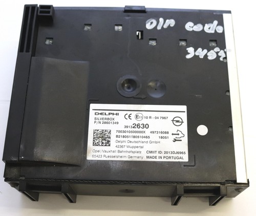 Opel Insignia B 2.0D 4x4 39106612 39132630 Silverbox Radioeinheit Steuergerät - Picture 5 of 5