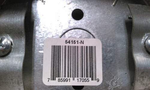 STEEL CITY 54151-N; 4" OCTAGON CEILING BOX W/WIRE CLAMPS; LOT OF 5 - Picture 2 of 6