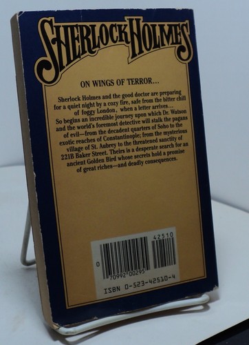 Sherlock Holmes and the Golden Bird by Frank Thomas - Pinnacle - 1985 - Picture 2 of 2