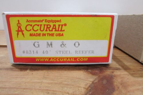 HO Scale Accurail 8314 40' Steel Reefer GM & O Kit Lot#3995 - Picture 2 of 2
