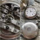 ✩ Antique Borel Neuchatel Gebruder Michell Reval [Silver 0.875/84] pocket watch