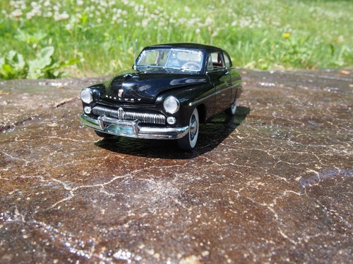 DANBURY MINT 1949 MERCURY CLUB COUPE BLACK MIB w/ TITLE & BROCHURE - Picture 2 of 12