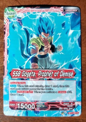 SSB Gogeta, Prophet of Demise BT11-001 C Dragon Ball Super TCG NM