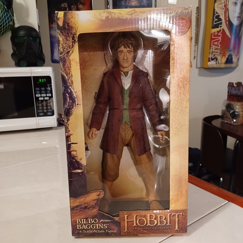 NECA Bilbo Baggins 12" Action Figure The Hobbit An Unexpected Journey   - Picture 9 of 10