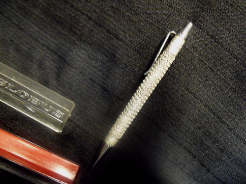 VINTAGE GLOBUS STERLING 5 1/2" KUGELSCHREIBER MIT ORIGINALHÜLLE - Bild 3 von 7