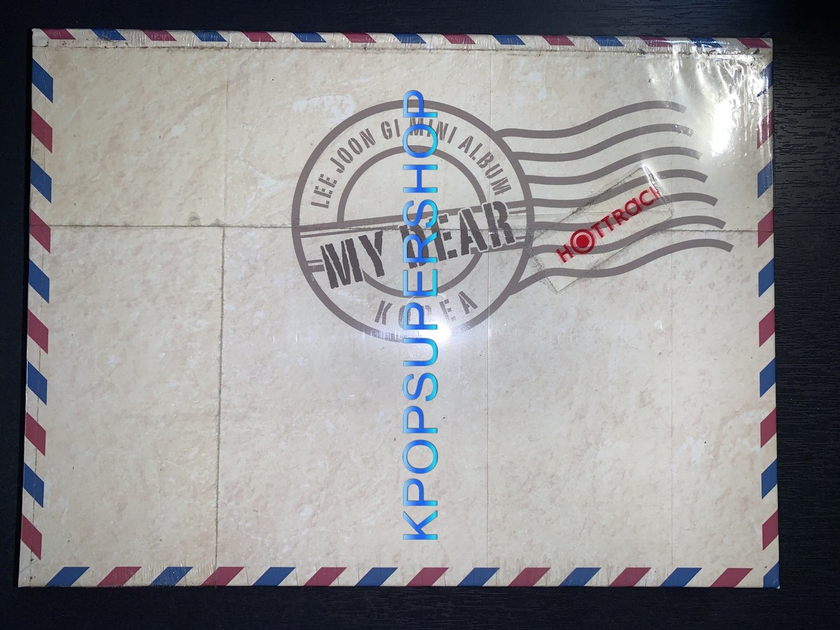 Lee Joon Gi Mini Album My Dear CD New Sealed Rare OOP Jun Ki