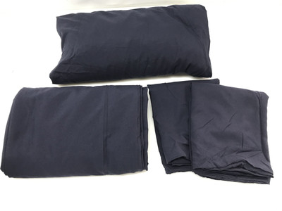 Utopia Bedding 4 Teilige Bettlaken Set 150x200 cm, Marineblau