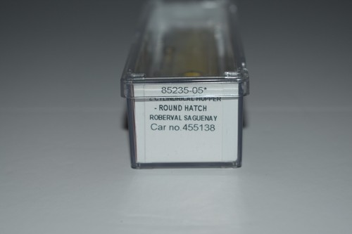 Z Scale Intermountain NIB 85235 Roberval Saguenay Quad Bay Covered Hopper C37207 - Picture 2 of 3