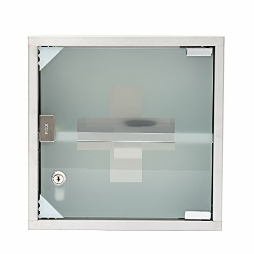 Armoire à pharmacie murale inox pour protéger les enfants