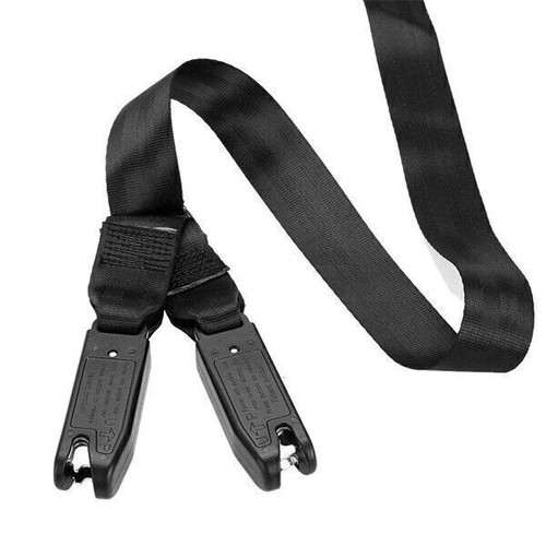 2X Isofix Strap Latch Link Belt Anchor Holder Car Safe Seat Band Kids Baby Child - Picture 5 of 13