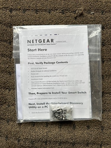 NETGEAR GS724T-300EUS PROSAFE 24 Port 10/100/1000 Gigabit Smart Switch +2 X SFP - Picture 14 of 14