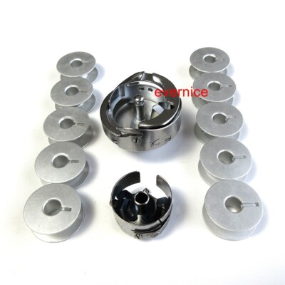 Rotary Hook +Bobbin Case+10 Bobbin For Singer 20U Zig Zag Sewing #541674 410019