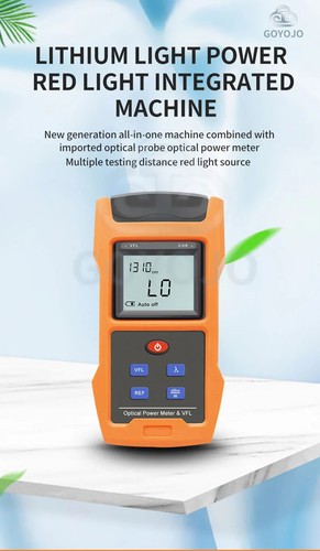 All-in-one Optical Fiber Light Decay Tester Power Meter Red High-Precision - 第 5/20 張圖片