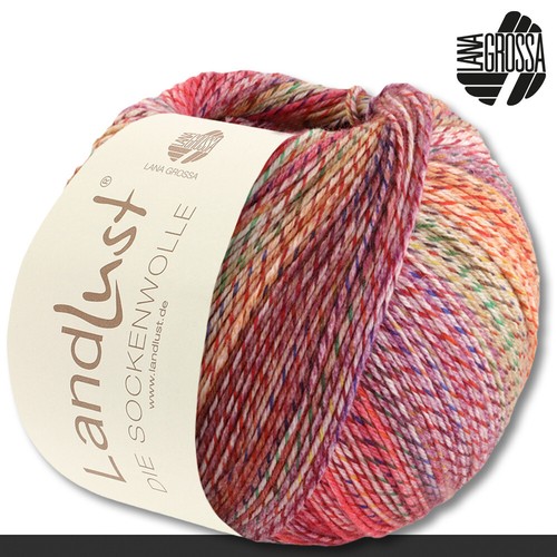 Lana Grossa 100 g Landlust die Sockenwolle 4-fädig Stricken Wolle Garn 34 Farben - Bild 23 von 103