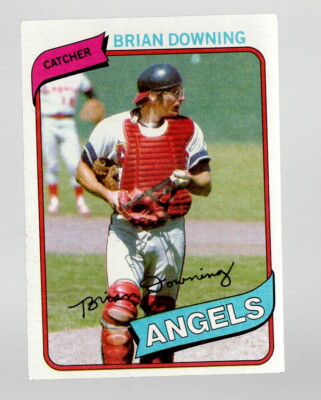 1980 Topps #602 Brian Downing Excellent/NM