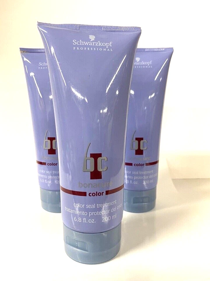 3 Piezas, SCHWARZKOPF BC BON-ACURE COLOR SELLO TRATAMIENTO 6.8 FL Foto 2 de 3