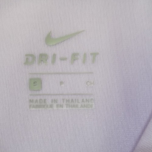 Nike Running Tank Womens Small Vented Lavender Purple Logo Dri fit *TinyFlaw - Picture 4 of 9