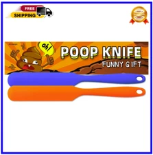 Artreeiger 2 Pack Poop Knife, Silicone Poop Cutter Knife Prank Practical Joke