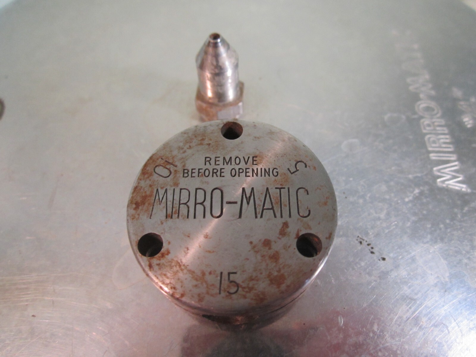 Vintage MIrroMatic Pressure Cooker 4 Quart Pot Model 394M with