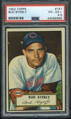 1952 Topps #161 Bud Byerly PSA 4.5 RC Rookie Reds (6965) | eBay