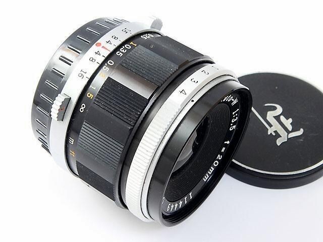 Olympus PEN G.Zuiko Auto-W 20mm F3.5 Wide Angle Prime Lens