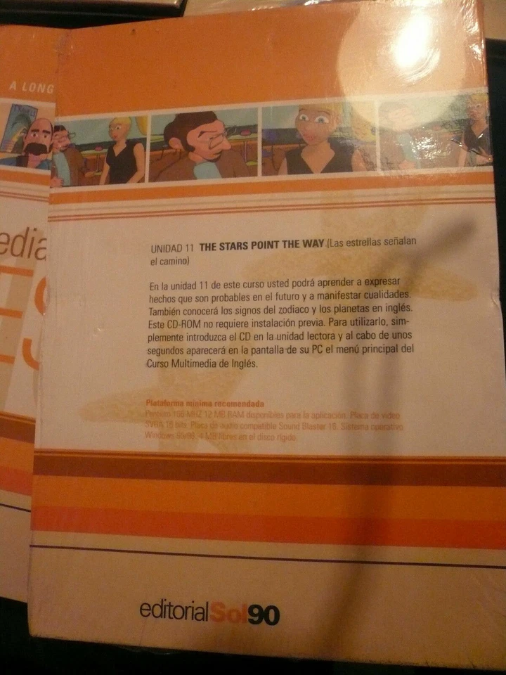 LIQUIDACION CURSO MULTIMEDIA DE INGLES 12 CD-ROM-WELCOME ON BOARD-E.SOL90(NUEVO  - Imagen 3 de 4