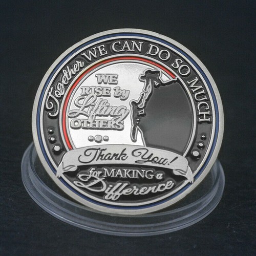 Souvenir Coin Challenge Thank You For Making A Difference - Picture 3 of 8