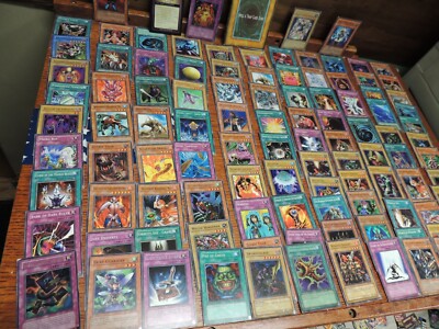 ESTATE MIX LOT OF OVER 105 CARDS KONAMI YU-GI-UH ONE PRICE TAKES ALL