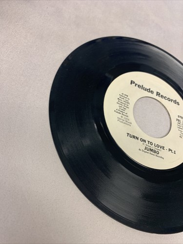 Disco Jumbo - “Turn On To Love (Part 1 & 2)” 7” 45 RPM Prelude Records 1976 - Picture 3 of 8